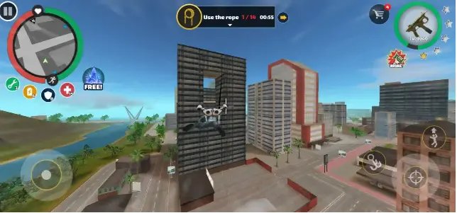 Rope hero mod apk